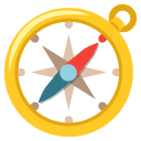 Colorful compass icon for project discovery and audit