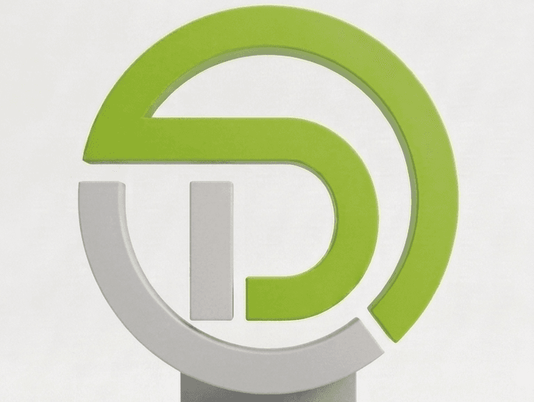 Orbitdor’s green and silver emblem